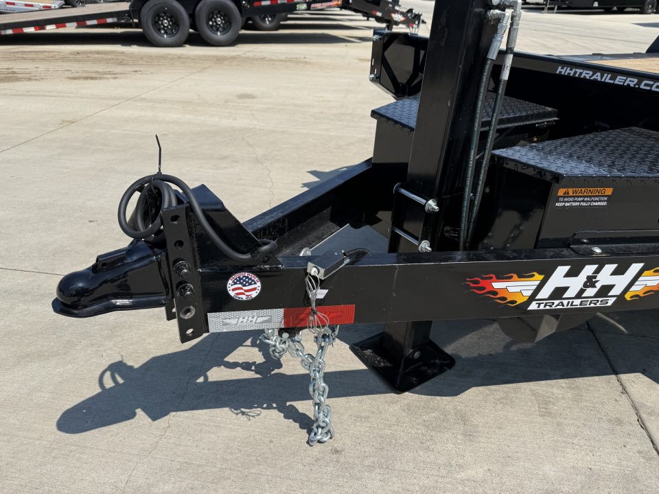 New NEW 2026 H&H Speedloader 24’ POWER TILT,HYD JACK, flatbed EXTRA WIDE 102” 2-7000 lb axles = 14K