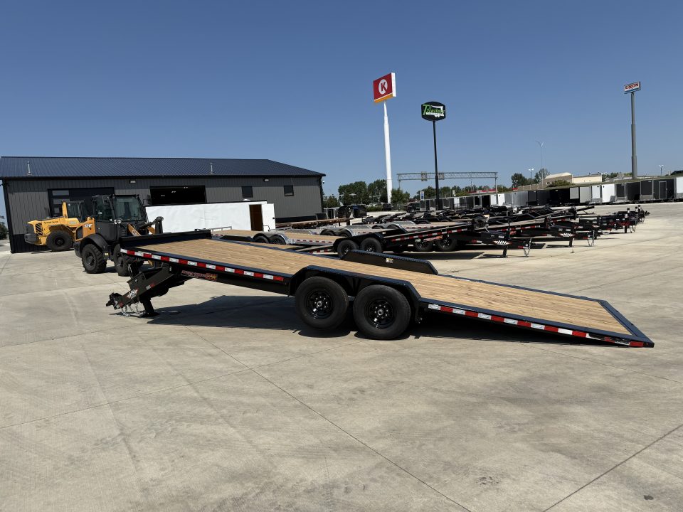 New NEW 2026 H&H Speedloader 24’ POWER TILT,HYD JACK, flatbed EXTRA WIDE 102” 2-7000 lb axles = 14K