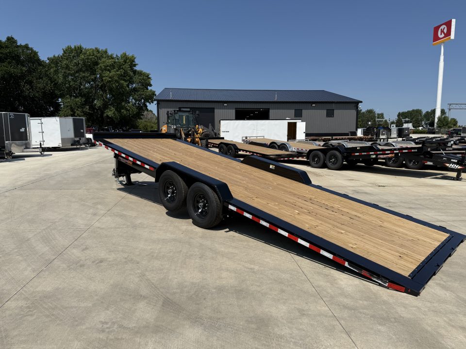 New NEW 2026 H&H Speedloader 24’ POWER TILT,HYD JACK, flatbed EXTRA WIDE 102” 2-7000 lb axles = 14K