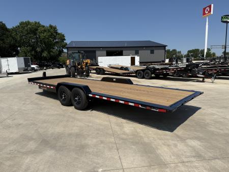 New NEW 2026 H&H Speedloader 24’ POWER TILT,HYD JACK, flatbed EXTRA WIDE 102” 2-7000 lb axles = 14K
