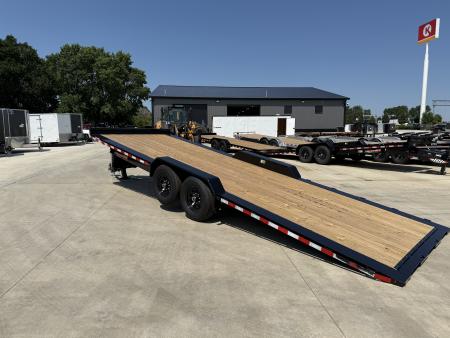 New NEW 2026 H&H Speedloader 24’ POWER TILT,HYD JACK, flatbed EXTRA WIDE 102” 2-7000 lb axles = 14K