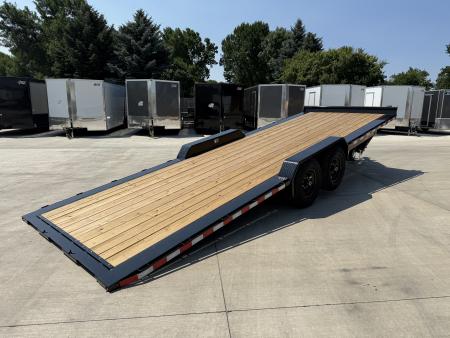 New NEW 2026 H&H Speedloader 24’ POWER TILT,HYD JACK, flatbed EXTRA WIDE 102” 2-7000 lb axles = 14K
