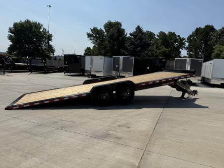 New NEW 2026 H&H Speedloader 24’ POWER TILT,HYD JACK, flatbed EXTRA WIDE 102” 2-7000 lb axles = 14K