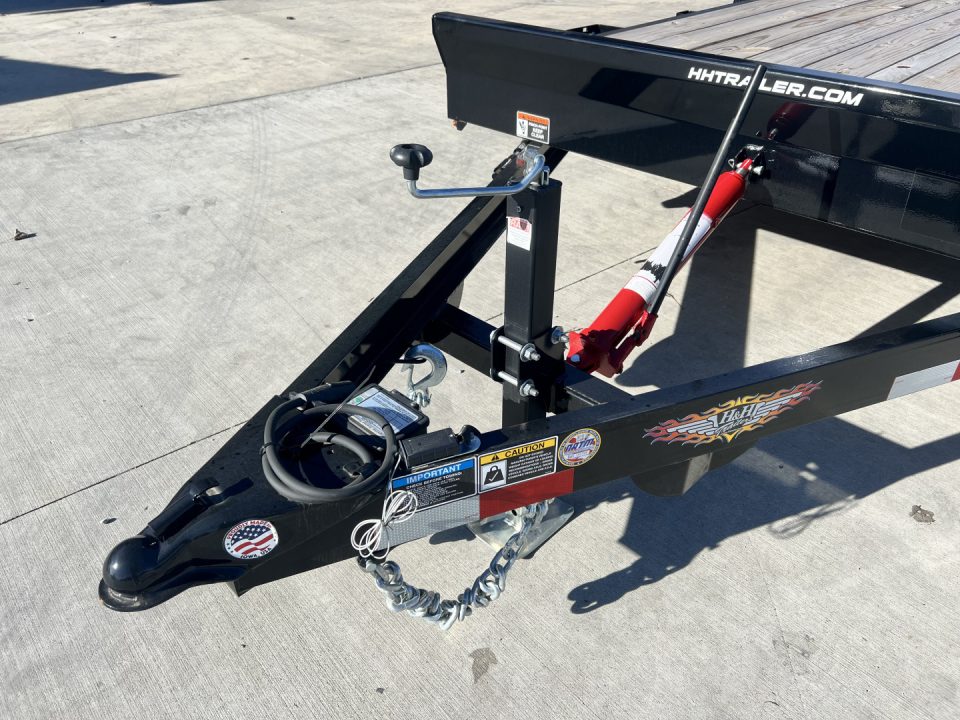 New NEW 2026 H&H Speedloader 20’ Manual TILTbed flatbed Trailer 2-5200 lb axles=10K