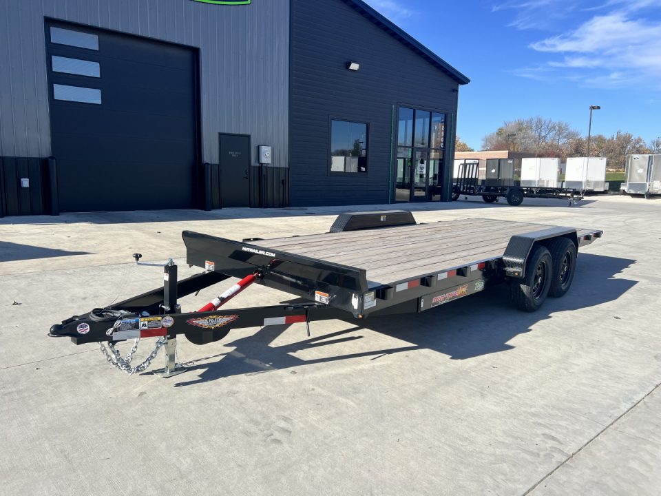 New NEW 2026 H&H Speedloader 20’ Manual TILTbed flatbed Trailer 2-5200 lb axles=10K