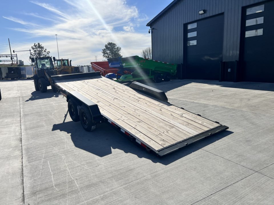 New NEW 2026 H&H Speedloader 20’ Manual TILTbed flatbed Trailer 2-5200 lb axles=10K