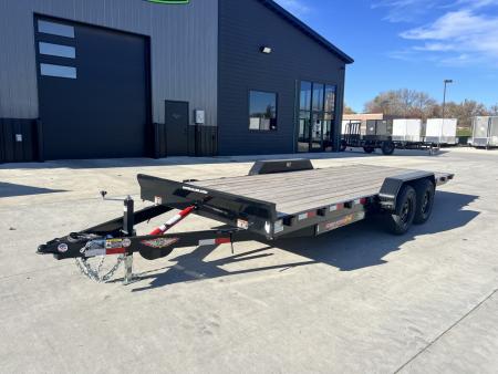 New NEW 2026 H&H Speedloader 20’ Manual TILTbed flatbed Trailer 2-5200 lb axles=10K