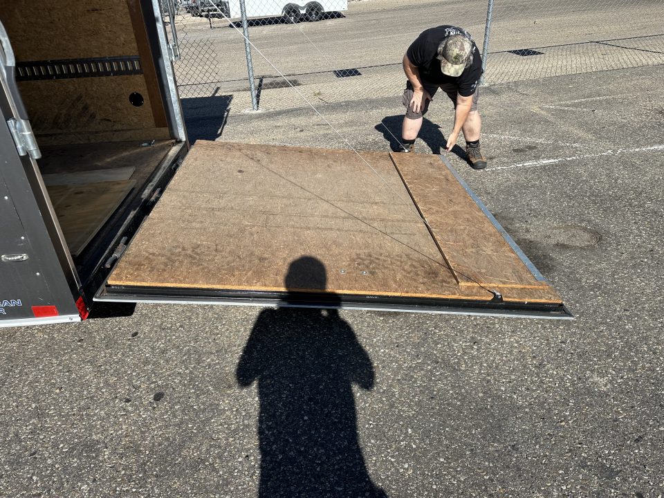 Used 2020 American Hauler 7 x 16 7K Cargo / Enclosed Trailer