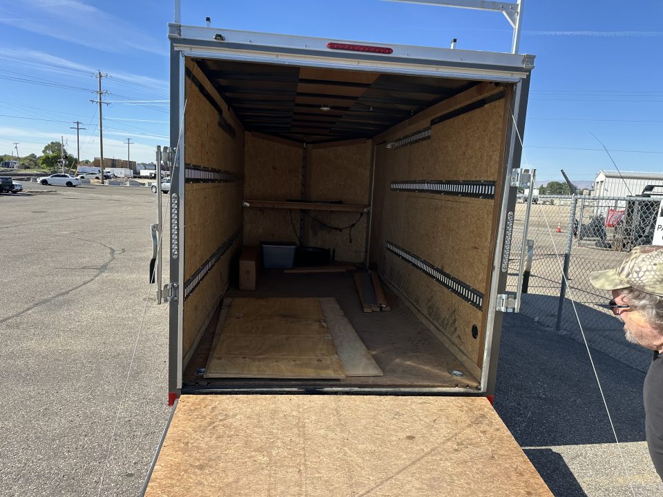 Used 2020 American Hauler 7 x 16 7K Cargo / Enclosed Trailer