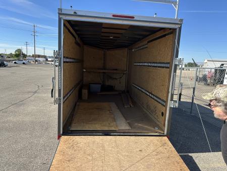 Used 2020 American Hauler 7 x 16 7K Cargo / Enclosed Trailer