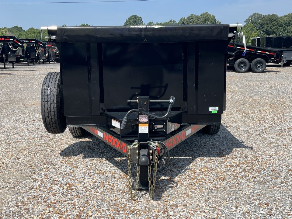 New 2027 MAXXD 72"x12' 14k Dump Trailer
