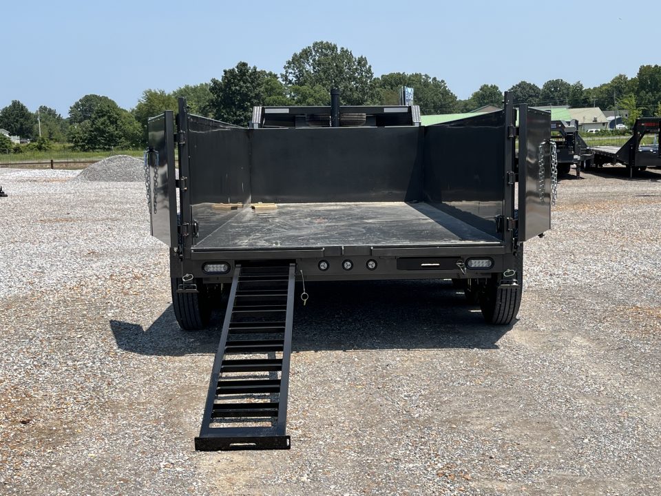 New 2027 MAXXD 83"X16' 21K Telescopic Gooseneck Dump Trailer
