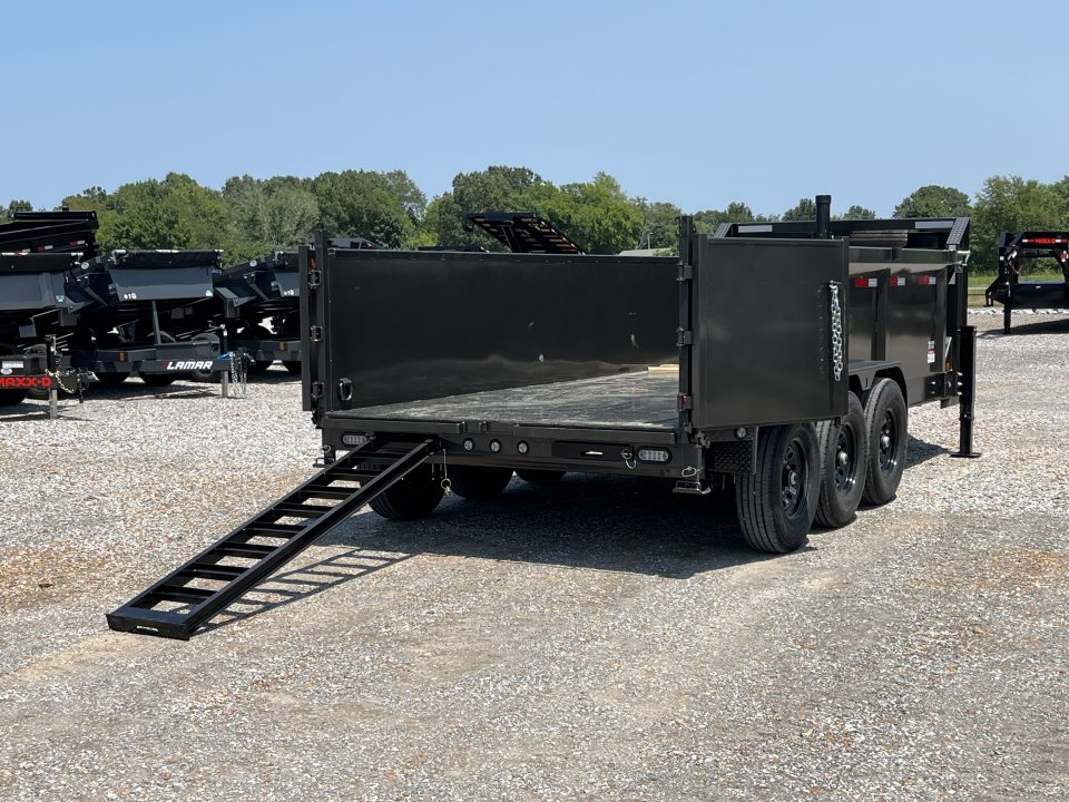New 2027 MAXXD 83"X16' 21K Telescopic Gooseneck Dump Trailer