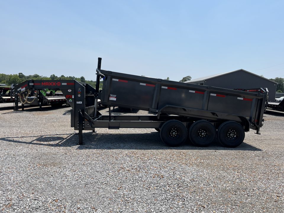 New 2027 MAXXD 83"X16' 21K Telescopic Gooseneck Dump Trailer