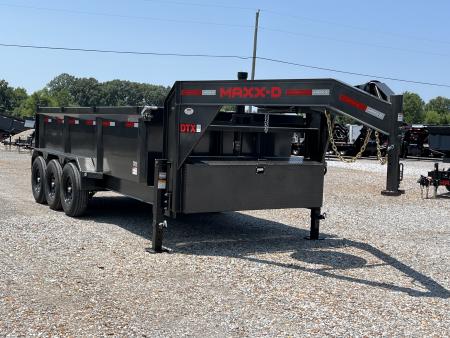 New 2027 MAXXD 83"X16' 21K Telescopic Gooseneck Dump Trailer