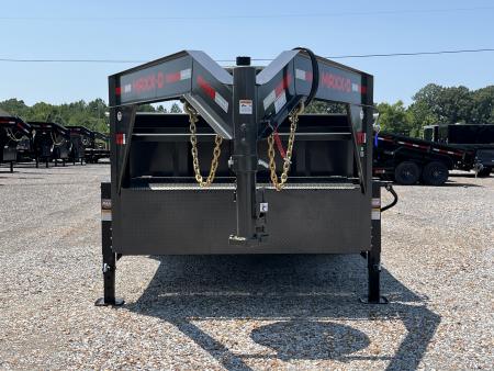 New 2027 MAXXD 83"X16' 21K Telescopic Gooseneck Dump Trailer