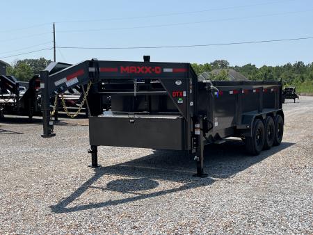 New 2027 MAXXD 83"X16' 21K Telescopic Gooseneck Dump Trailer