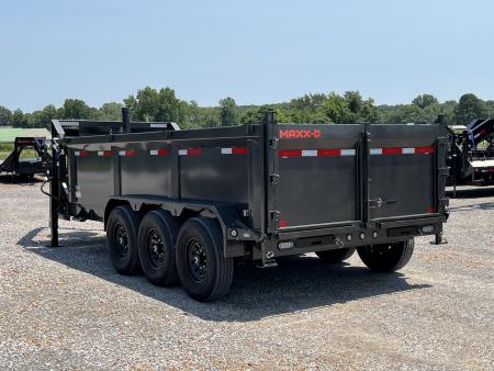 New 2027 MAXXD 83"X16' 21K Telescopic Gooseneck Dump Trailer