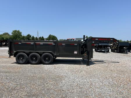 New 2027 MAXXD 83"X16' 21K Telescopic Gooseneck Dump Trailer