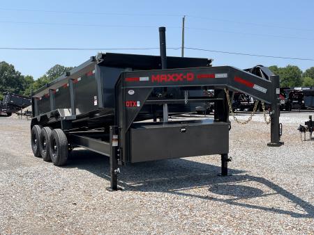New 2027 MAXXD 83 X16' 21K Telescopic Gooseneck Dump Trailer