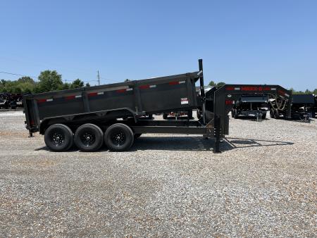 New 2027 MAXXD 83"X16' 21K Telescopic Gooseneck Dump Trailer