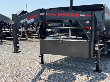 New 2027 MAXXD 83"X16' 21K Telescopic Gooseneck Dump Trailer