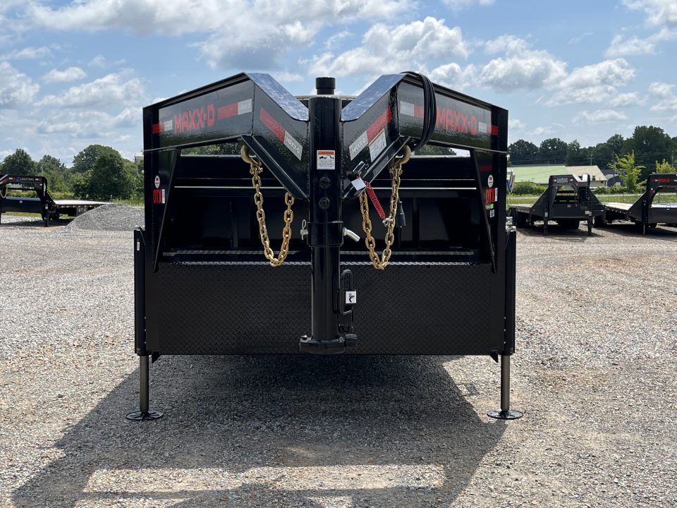 New 2027 MAXXD 83"X16' 21K Telescopic Gooseneck Dump Trailer