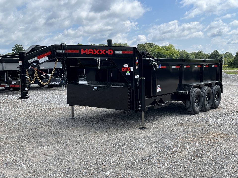 New 2027 MAXXD 83"X16' 21K Telescopic Gooseneck Dump Trailer