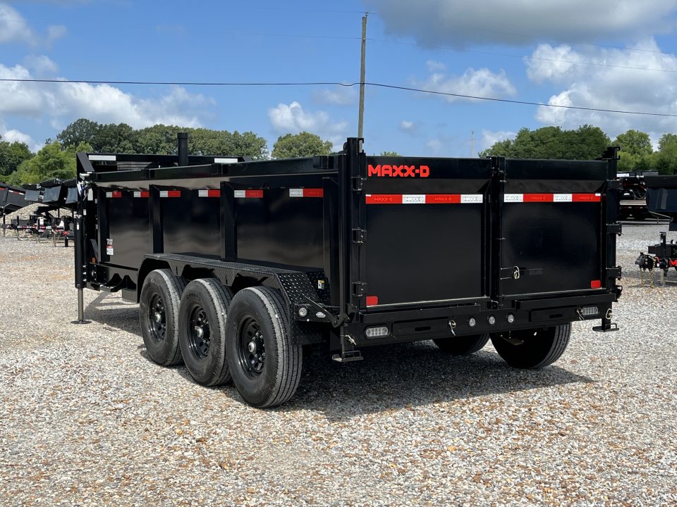 New 2027 MAXXD 83"X16' 21K Telescopic Gooseneck Dump Trailer