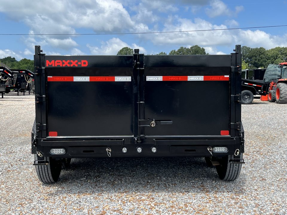 New 2027 MAXXD 83"X16' 21K Telescopic Gooseneck Dump Trailer