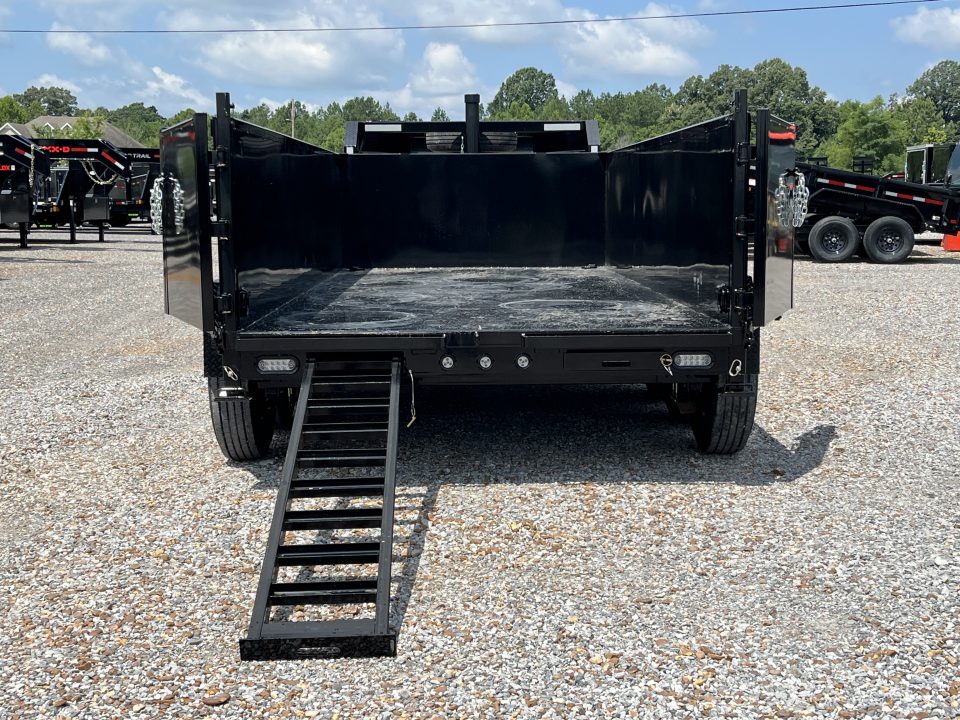 New 2027 MAXXD 83"X16' 21K Telescopic Gooseneck Dump Trailer