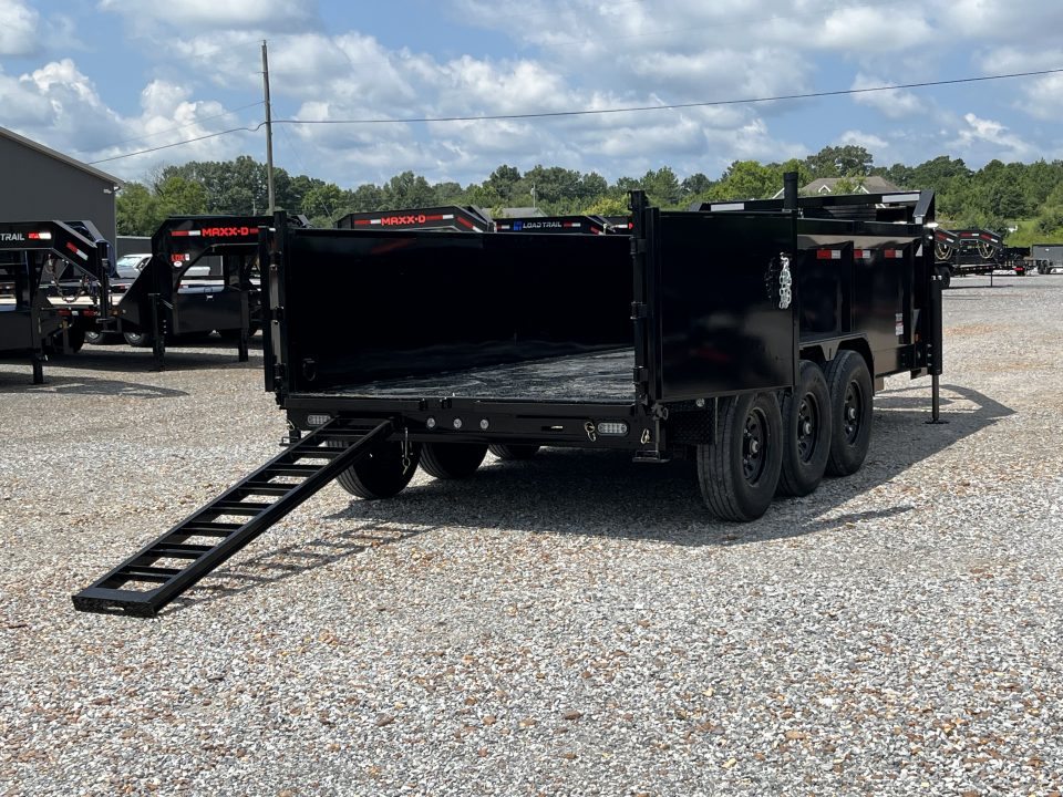 New 2027 MAXXD 83"X16' 21K Telescopic Gooseneck Dump Trailer