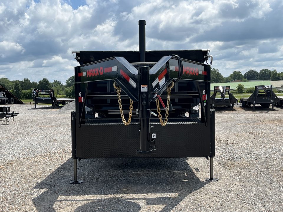 New 2027 MAXXD 83"X16' 21K Telescopic Gooseneck Dump Trailer
