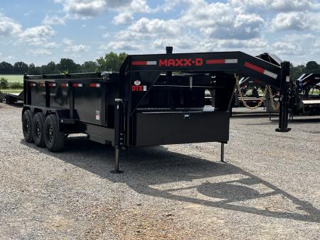 New 2027 MAXXD 83"X16' 21K Telescopic Gooseneck Dump Trailer