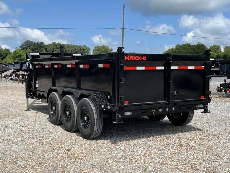 New 2027 MAXXD 83"X16' 21K Telescopic Gooseneck Dump Trailer