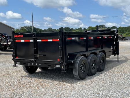 New 2027 MAXXD 83"X16' 21K Telescopic Gooseneck Dump Trailer
