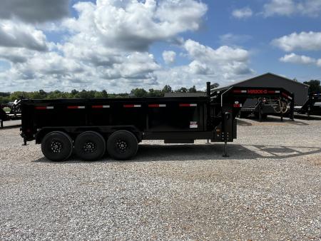 New 2027 MAXXD 83"X16' 21K Telescopic Gooseneck Dump Trailer