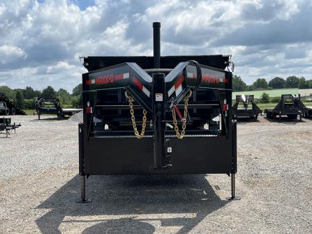 New 2027 MAXXD 83"X16' 21K Telescopic Gooseneck Dump Trailer