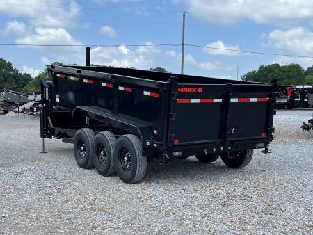 New 2027 MAXXD 83"X16' 21K Telescopic Gooseneck Dump Trailer