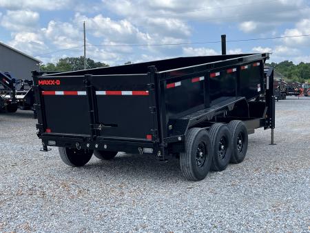New 2027 MAXXD 83"X16' 21K Telescopic Gooseneck Dump Trailer