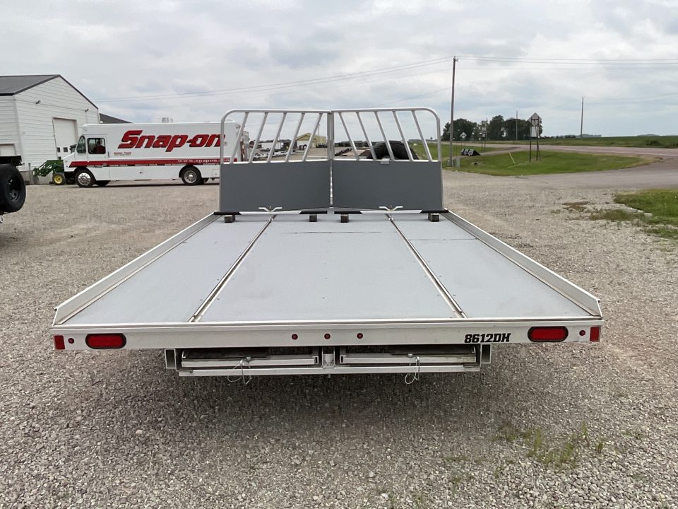 Used 2022 Aluma 8612DH Snowmobile Trailer