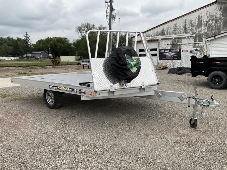 Used 2022 Aluma 8612DH Snowmobile Trailer