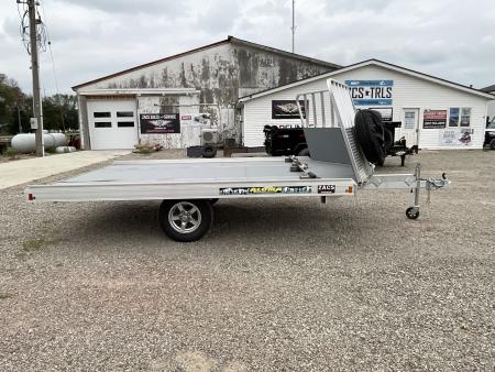 Used 2022 Aluma 8612DH Snowmobile Trailer