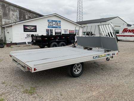 Used 2022 Aluma 8612DH Snowmobile Trailer