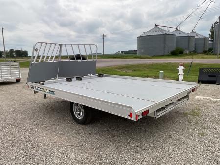 Used 2022 Aluma 8612DH Snowmobile Trailer