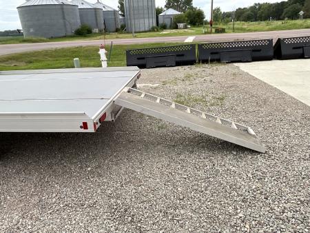 Used 2022 Aluma 8612DH Snowmobile Trailer