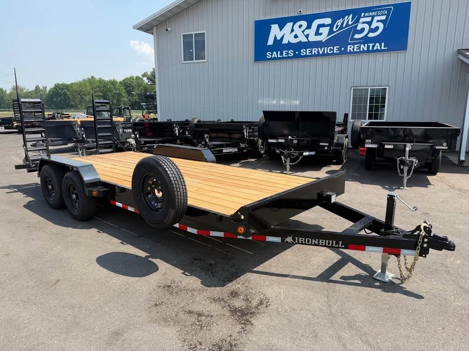 New ETB 83X20 (18+2) 10K EQUIPMENT TRAILER - BLACK