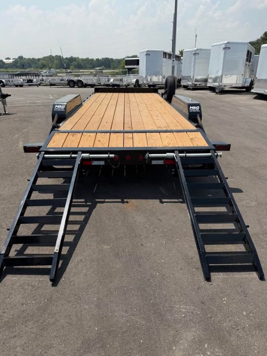 New ETB 83X20 (18+2) 10K EQUIPMENT TRAILER - BLACK