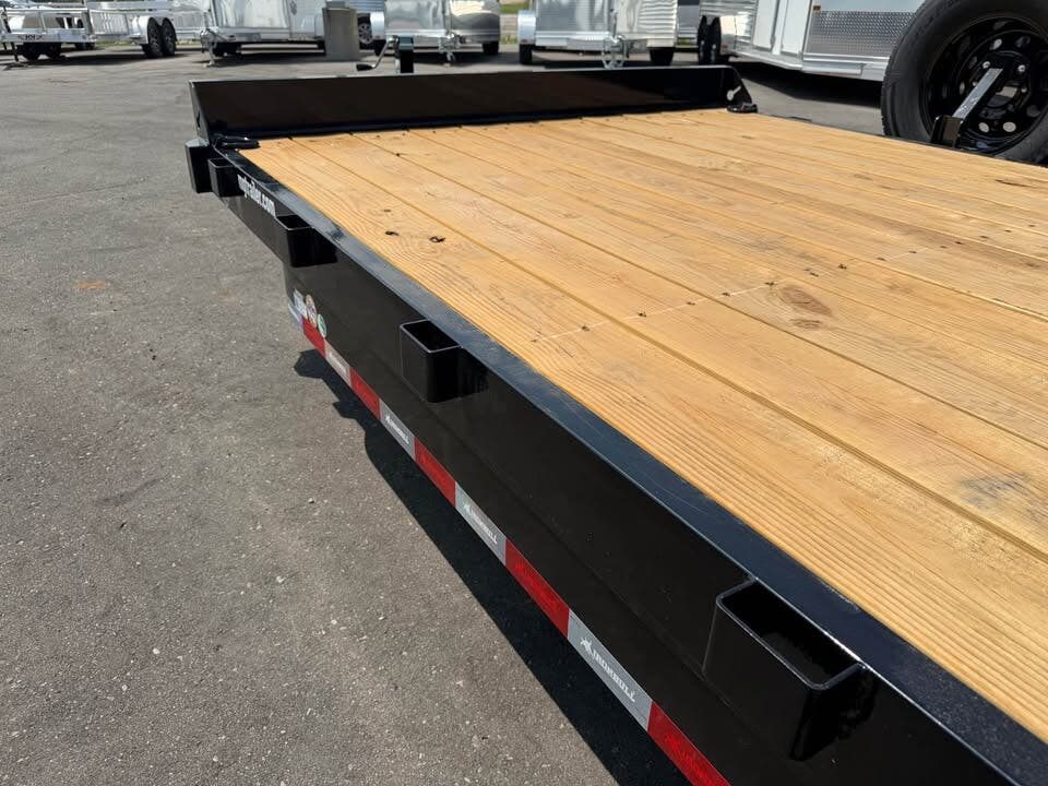 New ETB 83X20 (18+2) 10K EQUIPMENT TRAILER - BLACK