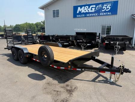 New ETB 83X20 (18+2) 10K EQUIPMENT TRAILER - BLACK